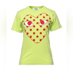 NWT- COMME DES GARÇONS PLAY T-shirts Size M